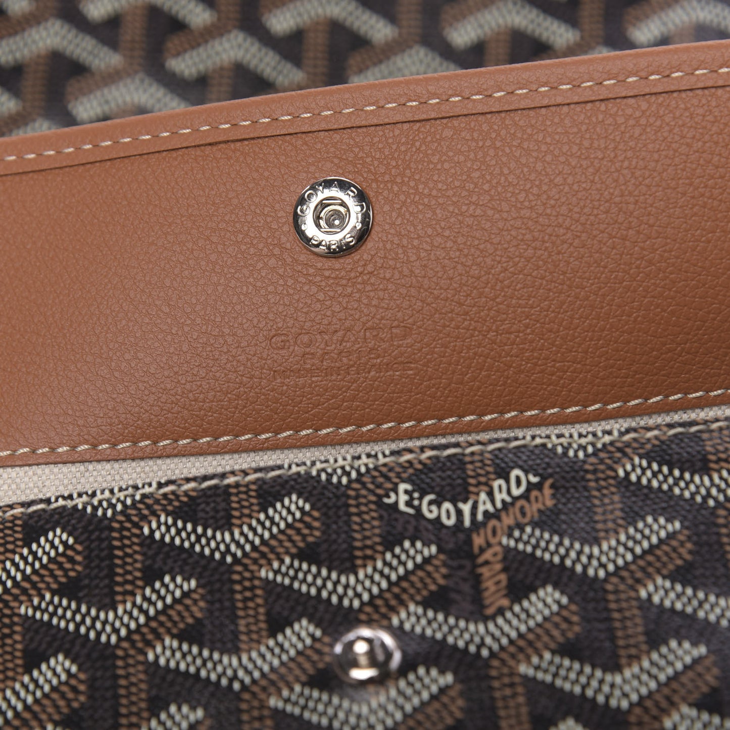 Goyardine Saint Louis GM Black Gold