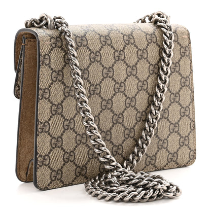 Gucci GG Supreme Monogram Mini Dionysus Shoulder Bag Taupe 3 of 13