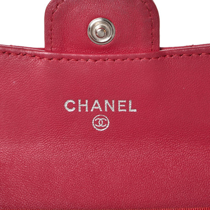 Chanel Lambskin Quilted Coin Purse Fuchsia 6 of 11