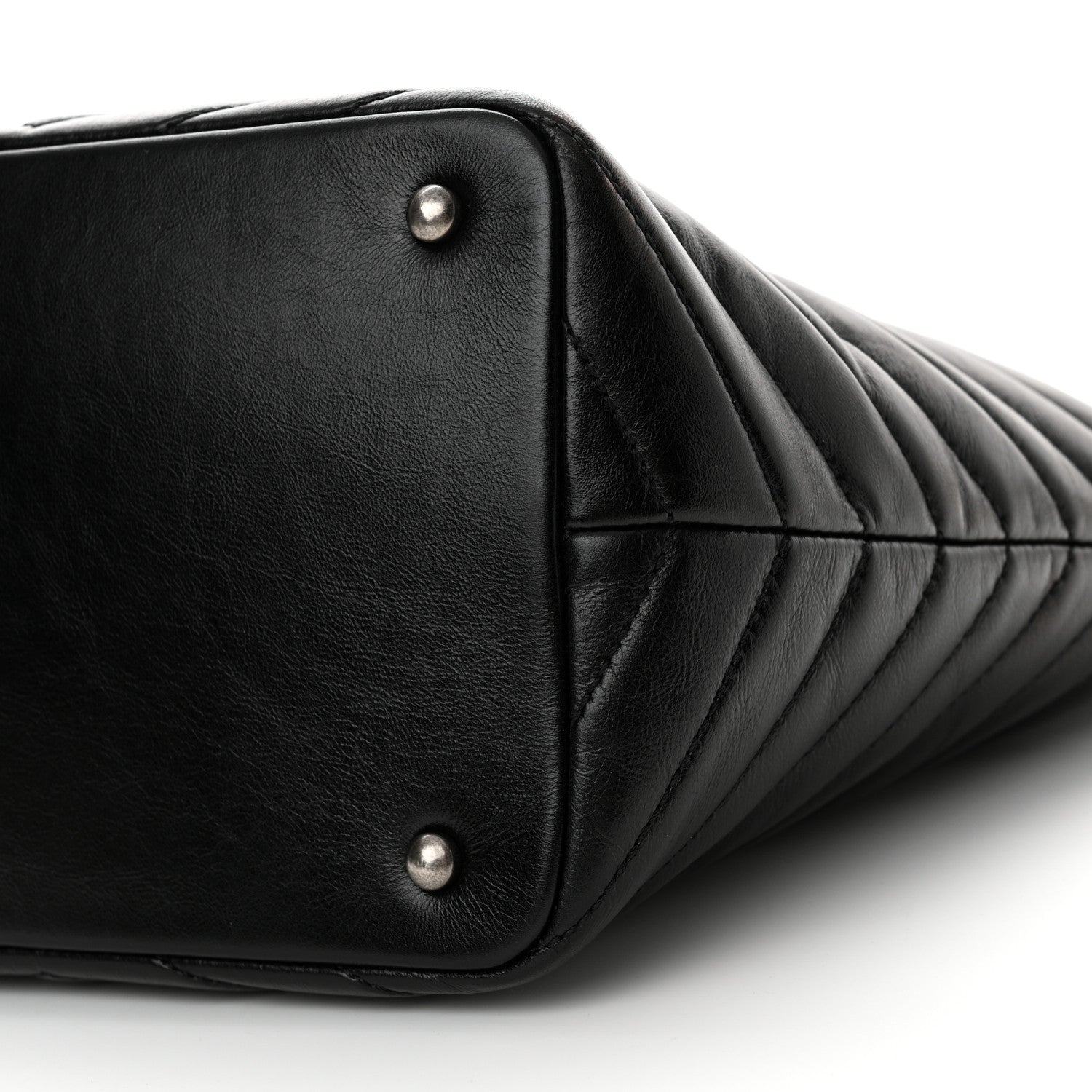 Chanel Aged Calfskin Quilted Mad About Quilting Small Hobo Black 10 of 13