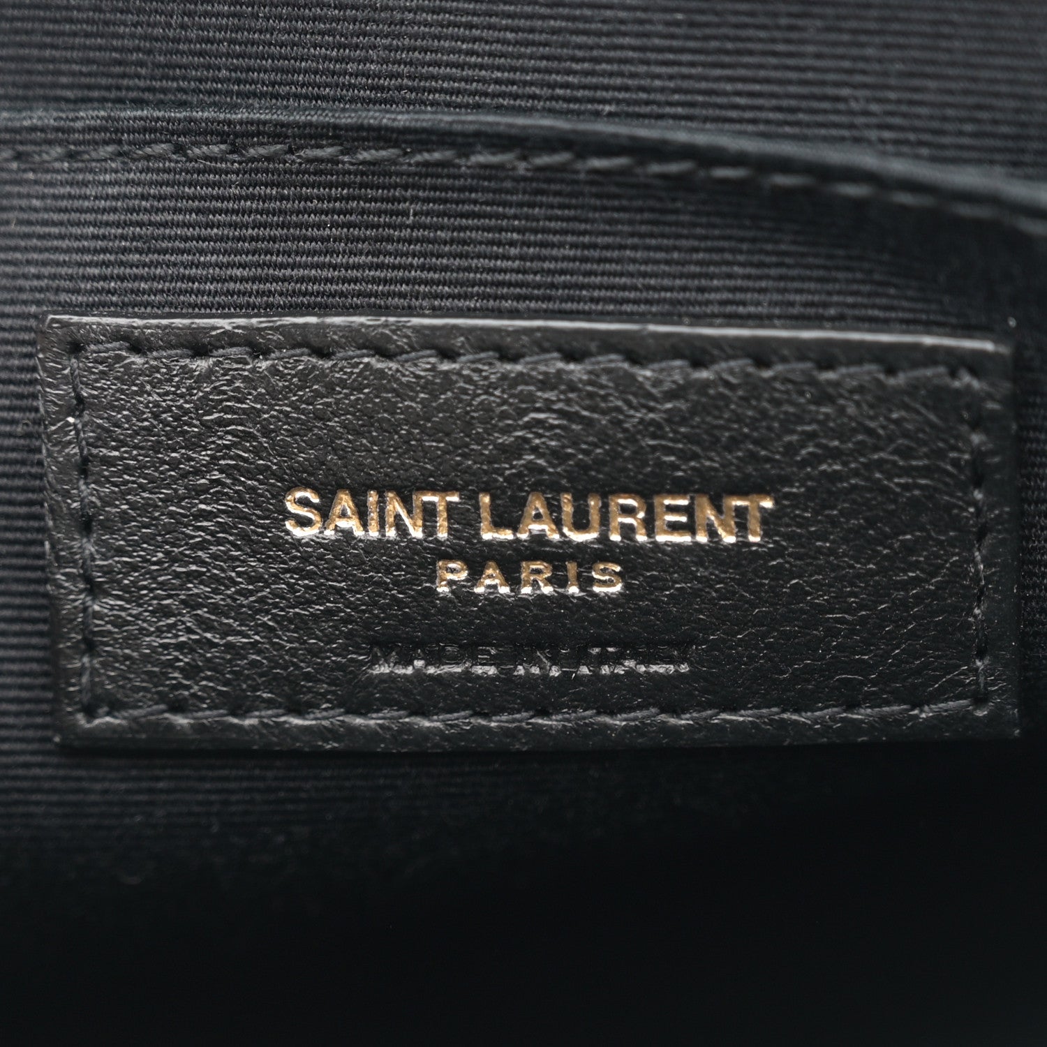 Saint Laurent Grain De Poudre Matelasse Chevron Quilted Round Vinyle Camera Bag Crema Soft 6 of 10