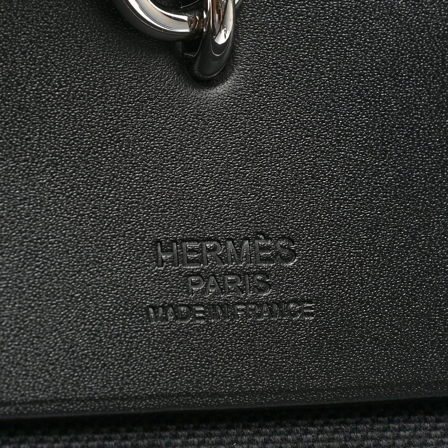 Hermes Toile Vache Hunter Herbag Zip 50 MM Black 6 of 10