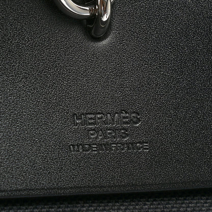 Hermes Toile Vache Hunter Herbag Zip 50 MM Black 6 of 10