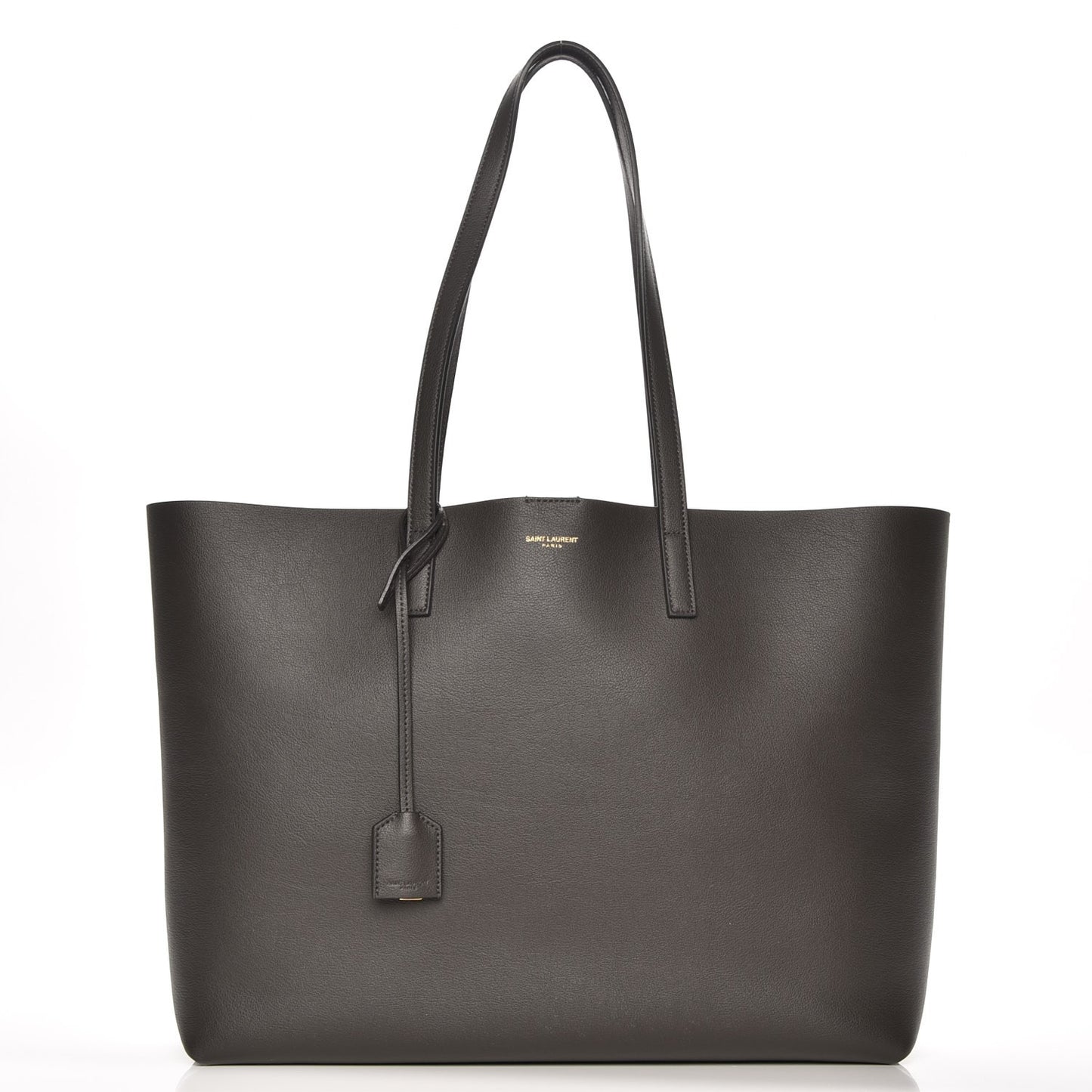 Calfskin Large Shopping Tote Earth