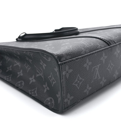 Louis Vuitton Monogram Eclipse Sac Plat Horizontal Zipper 10 of 11