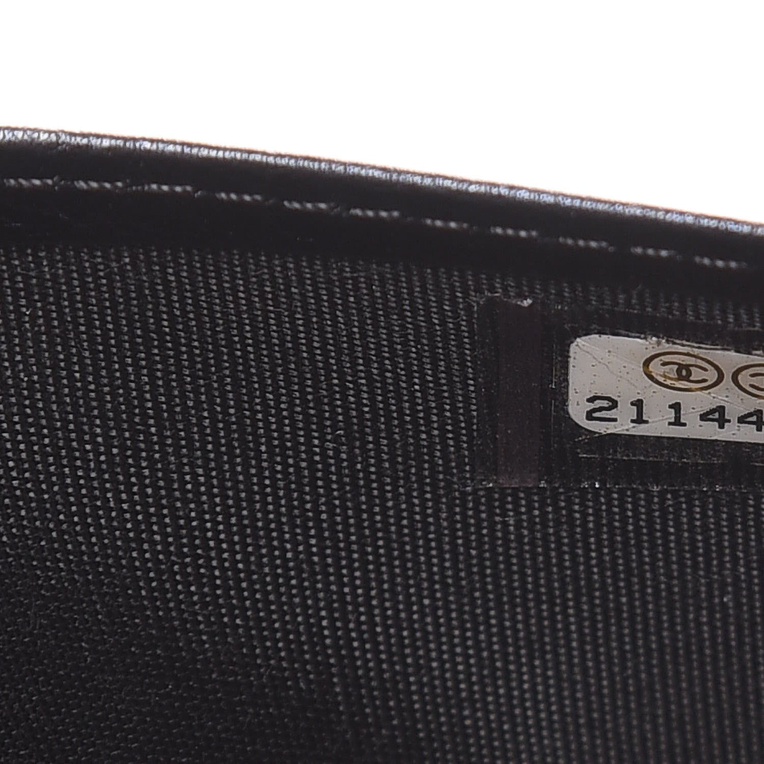 Chanel Calfskin Quilted Boy Yen Wallet Black 7 of 11