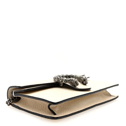 Gucci Dollar Calfskin Crystal Super Mini Dionysus Shoulder Bag Mystic White Black Diamond 4 of 9