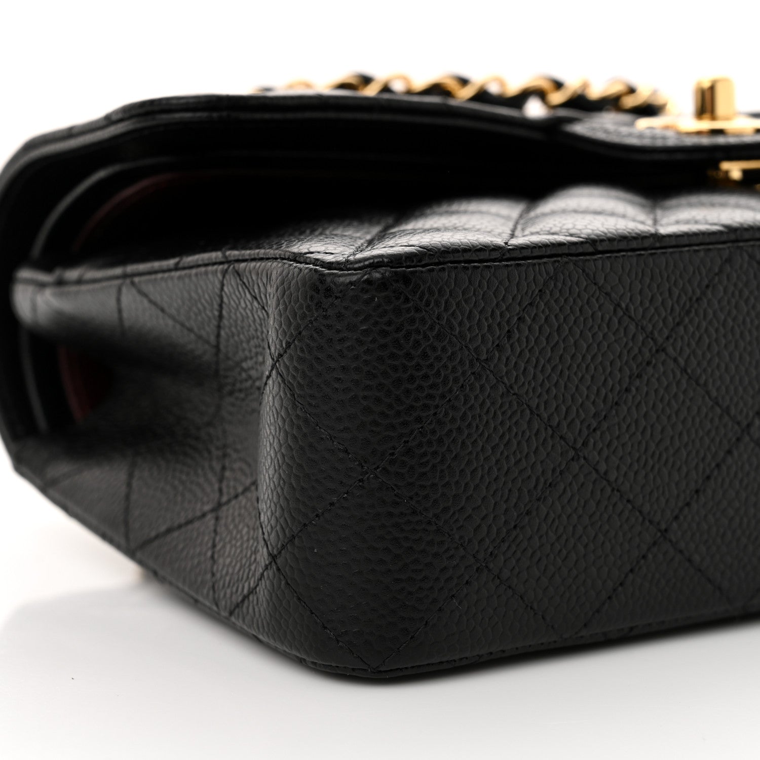 Chanel Caviar Quilted Small Double Flap Black 9 of 11