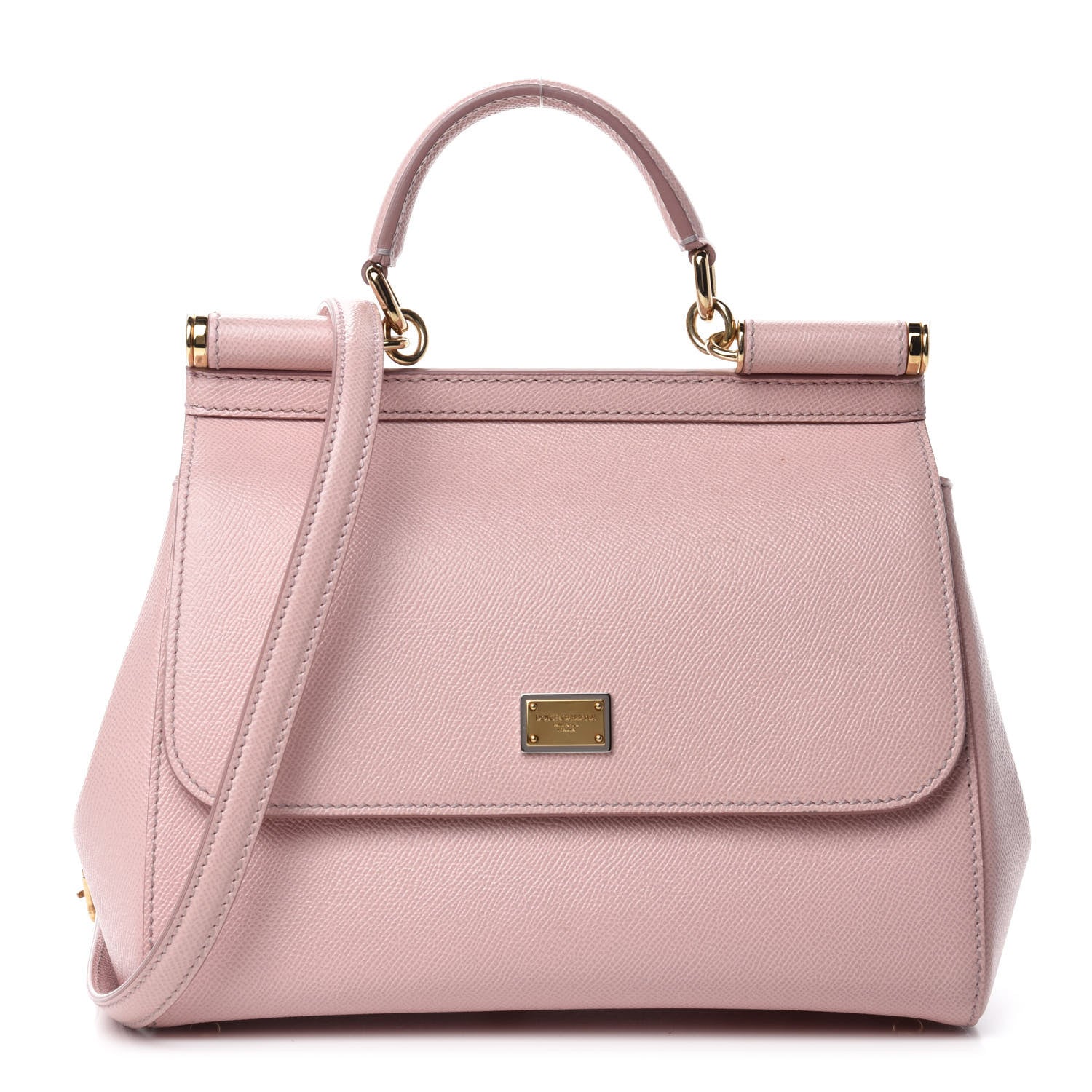 Dolce & Gabbana Dauphine Medium Miss Sicily Satchel Pink 1 of 10