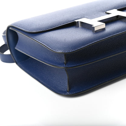 Hermes Epsom Constance 24 Bleu Saphir 8 of 10