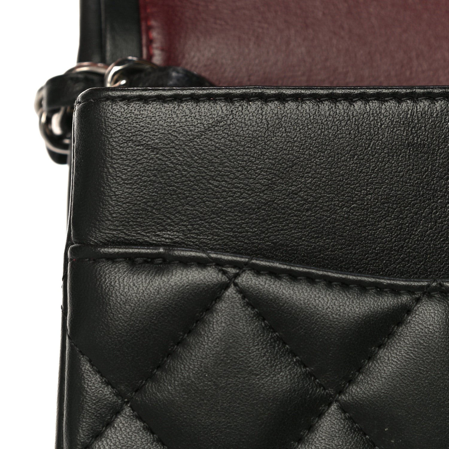 Chanel Lambskin Quilted Jumbo Double Flap Black 21 of 22