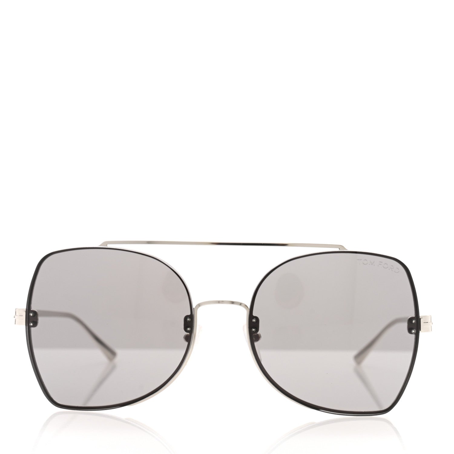 Tom Ford Scout Sunglasses TF656 Silver 2 of 8