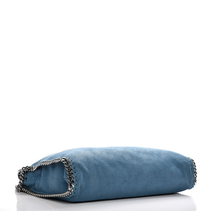 Stella McCartney Shaggy Deer Falabella Fold Over Tote Blue 5 of 9