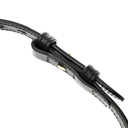 Gucci Calfskin Matelasse Small GG Marmont Chain Shoulder Bag Black 16 of 17