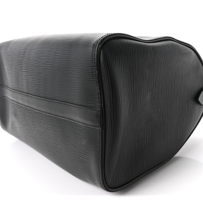 Louis Vuitton Epi Speedy 30 Black 9 of 10