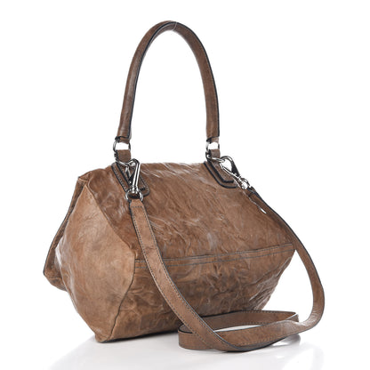 Givenchy Tumbled Sheepskin Small Pandora Charcoal 4 of 16