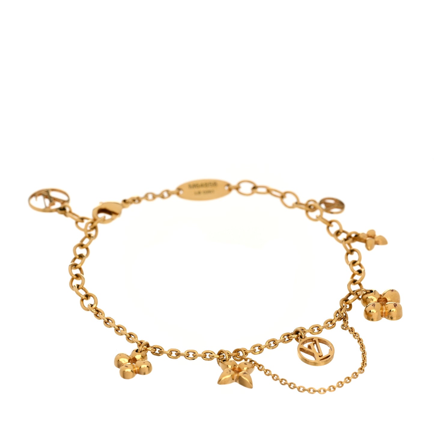 Metal Monogram Blooming Supple Bracelet