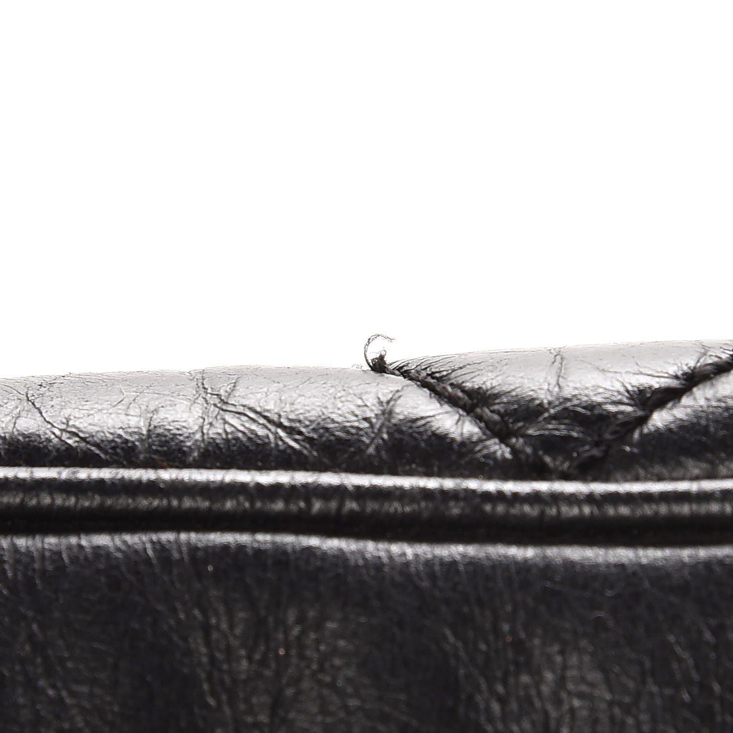 Chanel Glazed Calfskin Castle Rock Bowling Bag Black 12 of 18