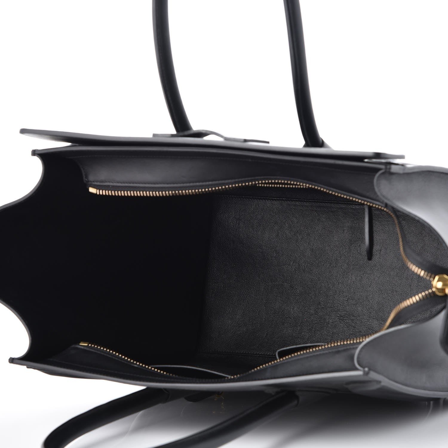 Celine Smooth Calfskin Mini Luggage Black 5 of 7