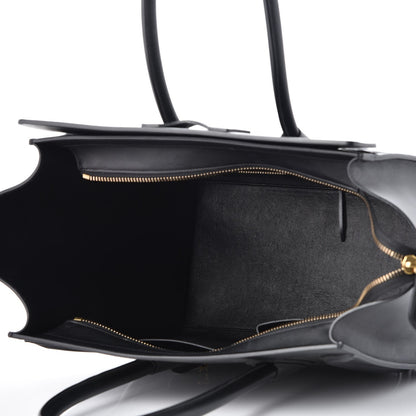 Celine Smooth Calfskin Mini Luggage Black 5 of 7