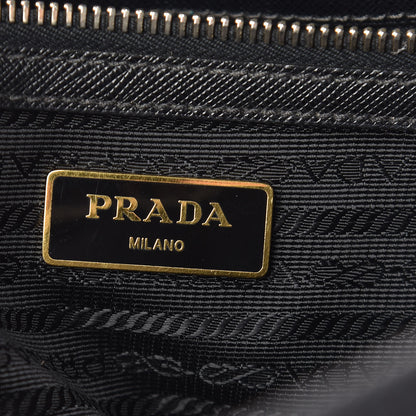 Prada Saffiano Lux Extra Large Galleria Double Zip Tote Black 6 of 16