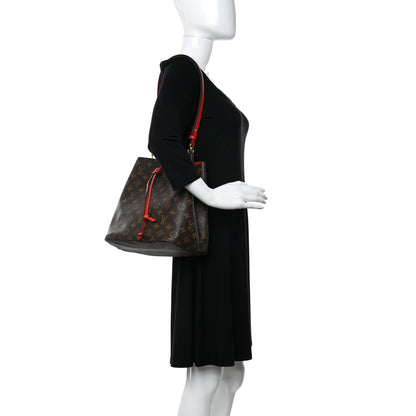 Louis Vuitton Monogram Neonoe MM Coquelicot 2 of 10