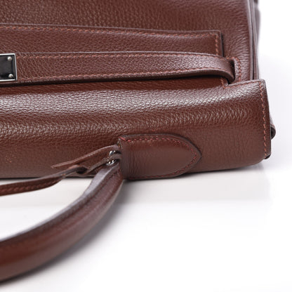 Hermes Evergrain Kelly Retourne 35 Havane 42 of 68