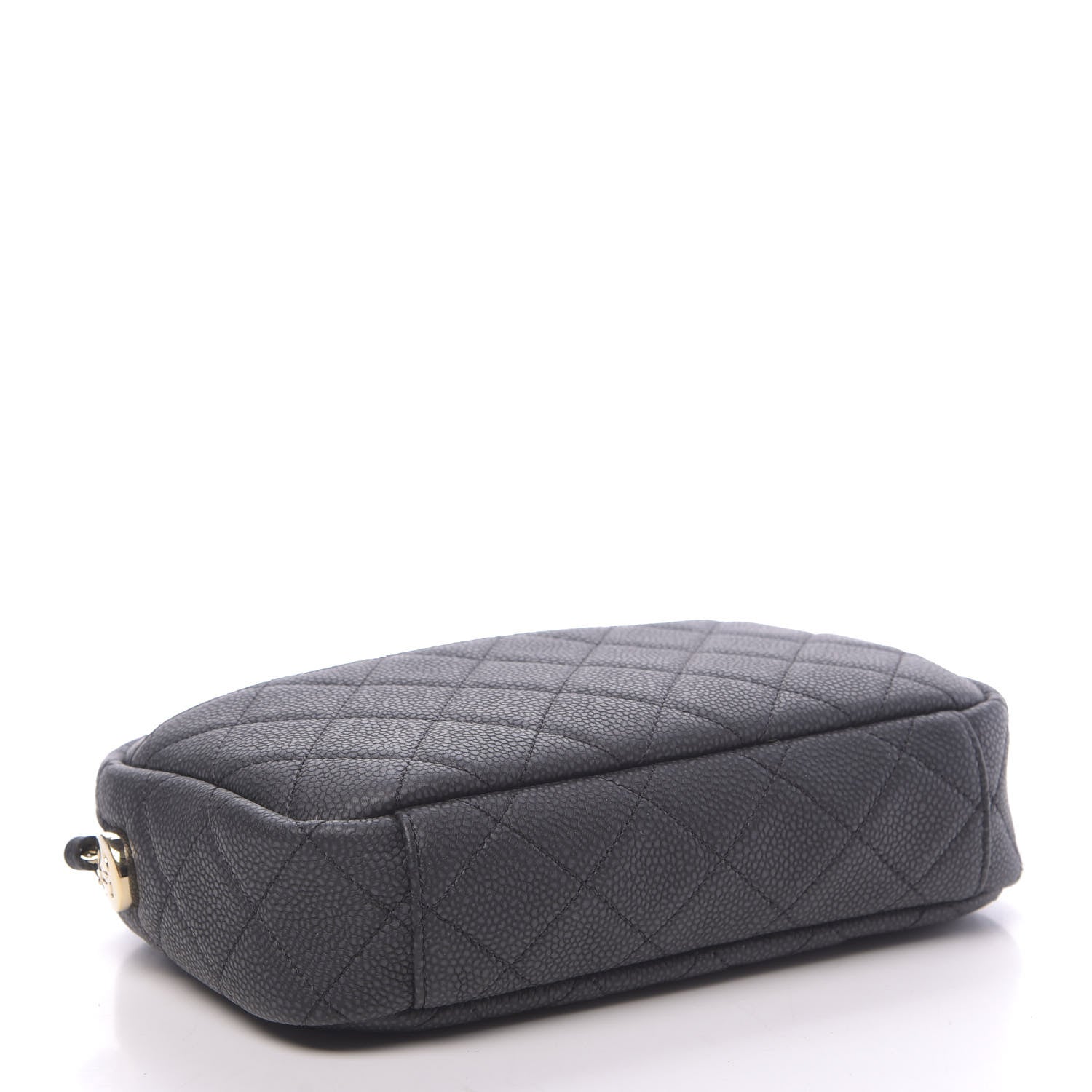 Chanel Iridescent Caviar Quilted Small Coco Tassel Camera Case Black 4 of 11