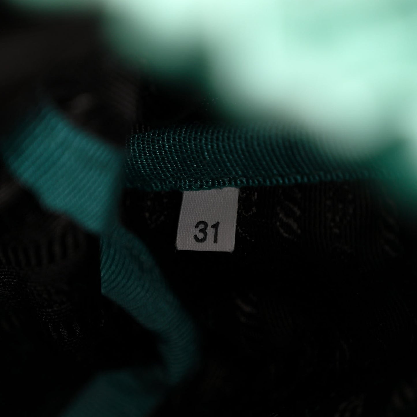 Satin Single Snap Buckle Backpack Menta
