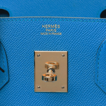 Hermes Epsom Birkin 30 Bleu Zanzibar 6 of 13