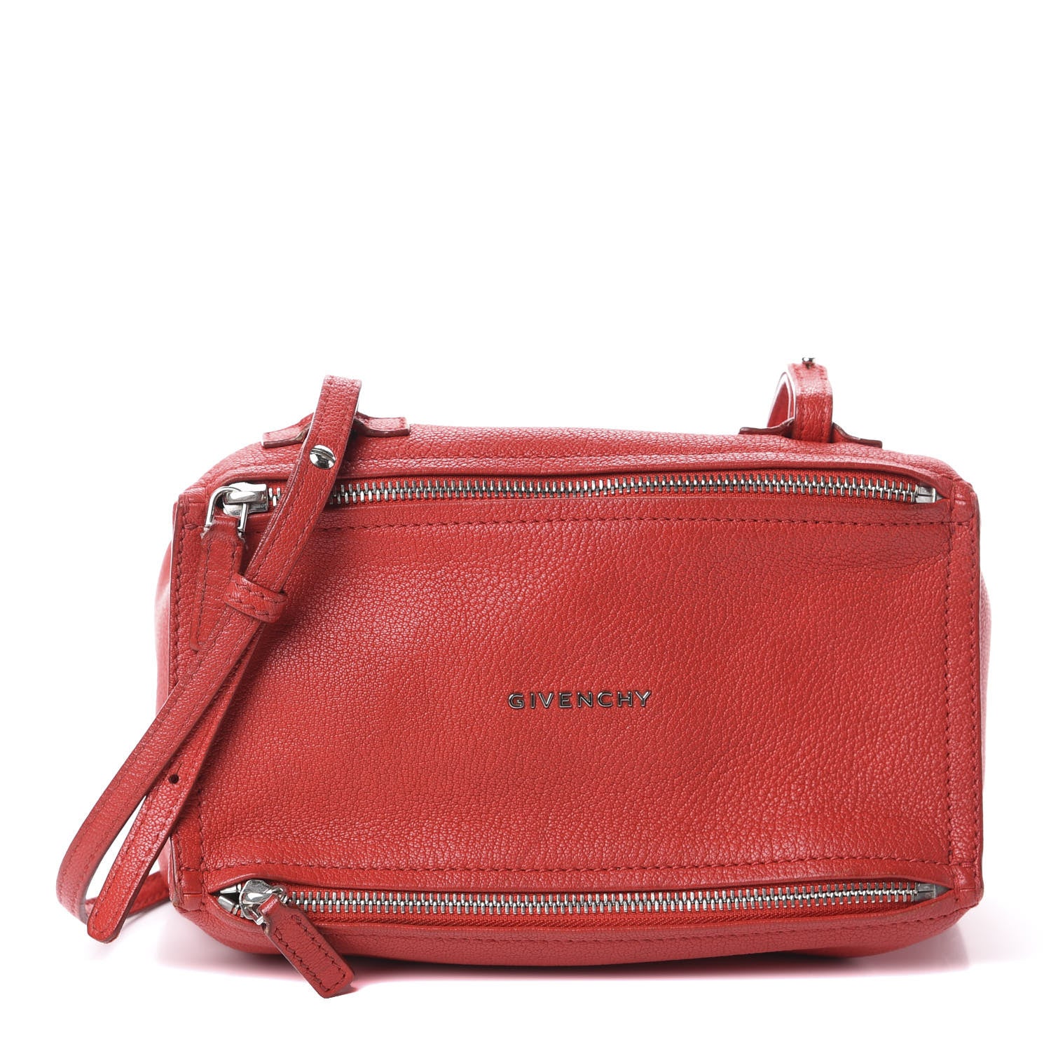 Givenchy Sugar Goatskin Mini Pandora Red 1 of 15