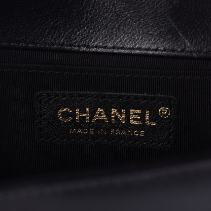 Chanel Calfskin Quilted Medium Boy Flap Black 5 of 8