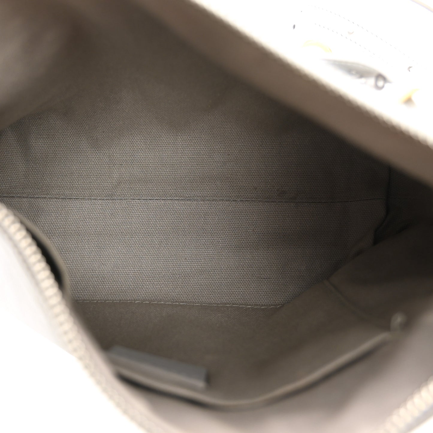 Calfskin Small Voyou Bag Light Grey
