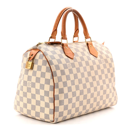 Louis Vuitton Damier Azur Speedy 30 3 of 10