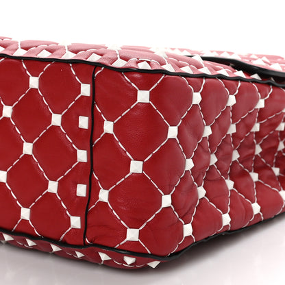 Valentino Garavani Nappa Large Free Rockstud Spike Shoulder Bag Rosso Valentino 8 of 8