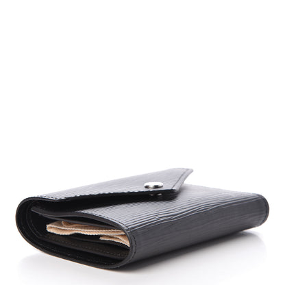Louis Vuitton Epi Victorine Wallet Black 4 of 6
