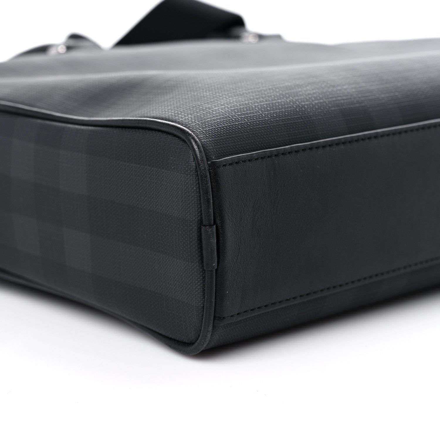 Burberry London Check Ainsworth Briefcase Dark Charcoal 7 of 8