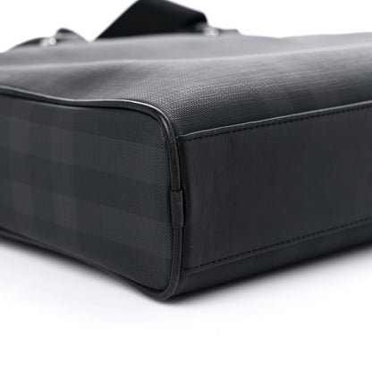 Burberry London Check Ainsworth Briefcase Dark Charcoal 7 of 8