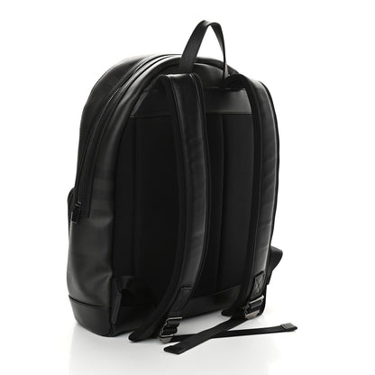 Burberry Smoked Check Backpack Black Brown 3 of 9