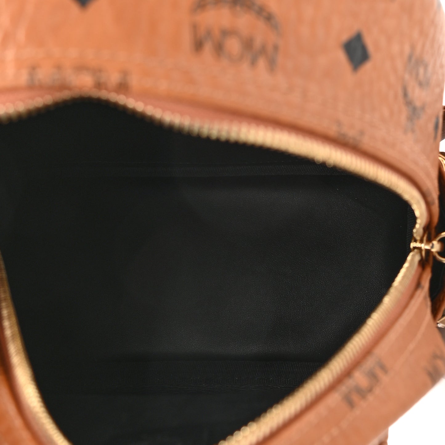 Visetos Side Stud Mini Stark Backpack Cognac