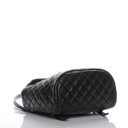 Chanel Lambskin Quilted Small Urban Spirit Backpack Black 4 of 7