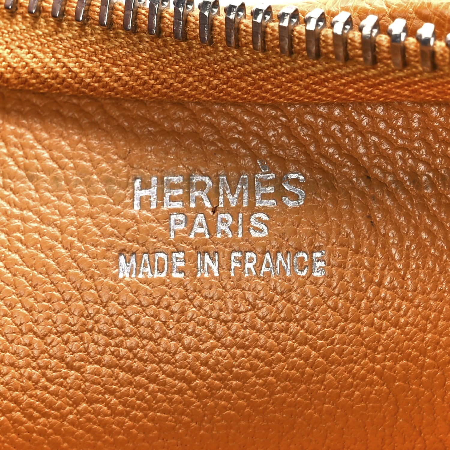 Hermes Ostrich Berlingot 23 PM Saffron 6 of 10