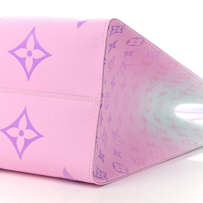 Louis Vuitton Monogram Giant Spring In The City Onthego GM Sunrise Pastel 9 of 11