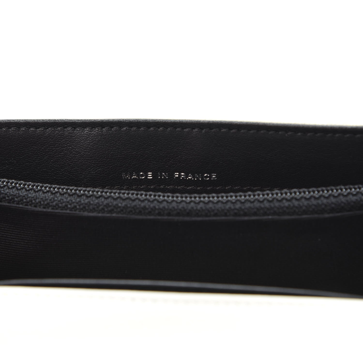 Chanel Calfskin Diamond Stitched Long Flap Wallet Ivory 8 of 10