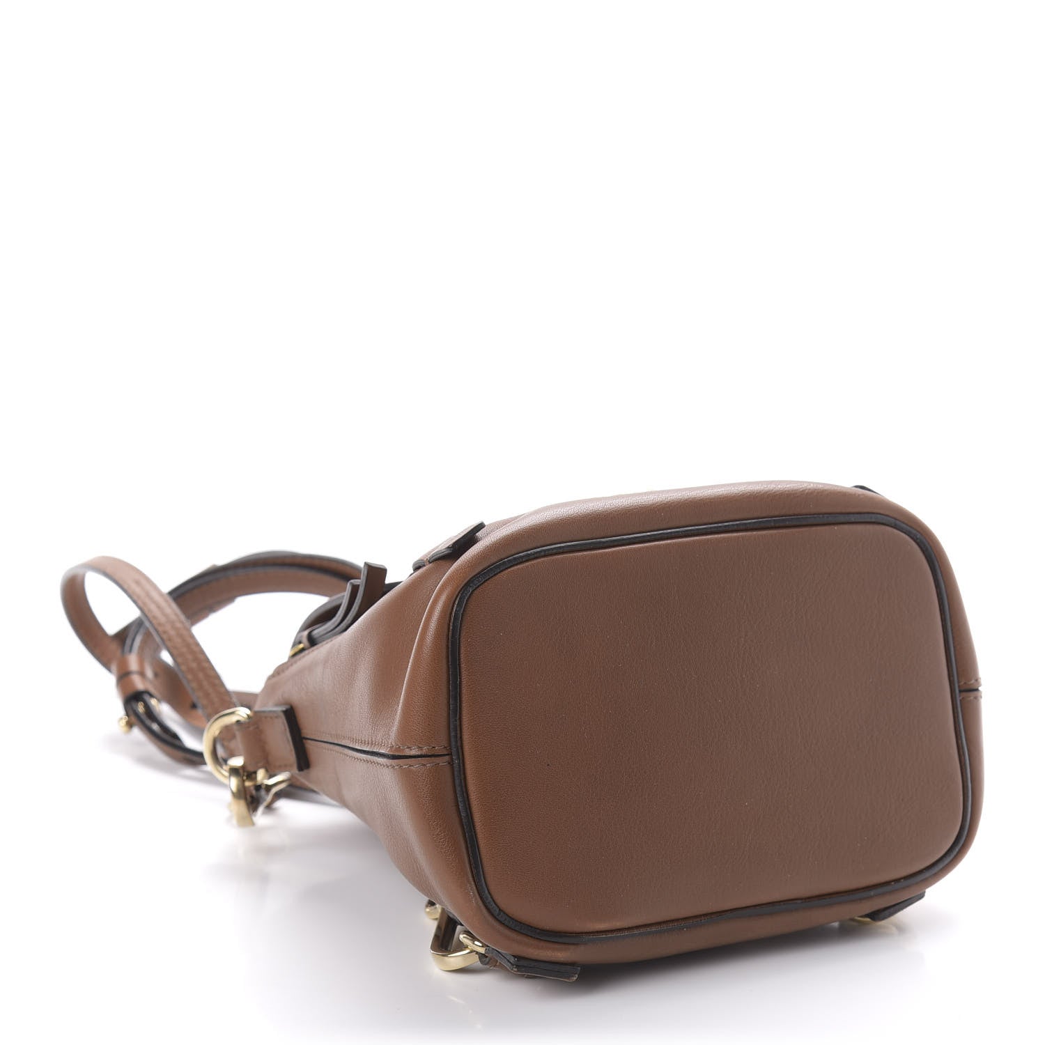 Chloe Suede Calfskin Mini Faye Backpack Tan 3 of 9