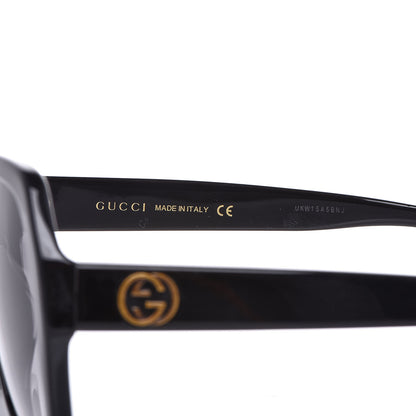 Gucci Acetate Square Frame GG0096S Sunglasses Black 5 of 6