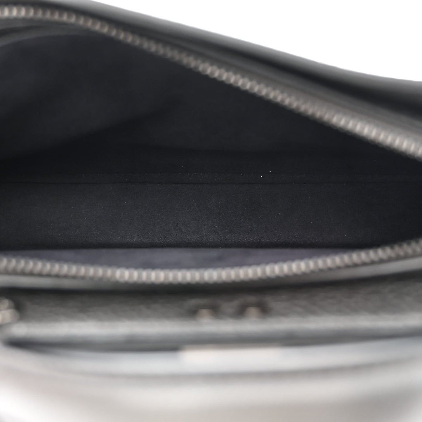 Cuoio Romano Lux Mini Peekaboo I SEE U Satchel Graphite