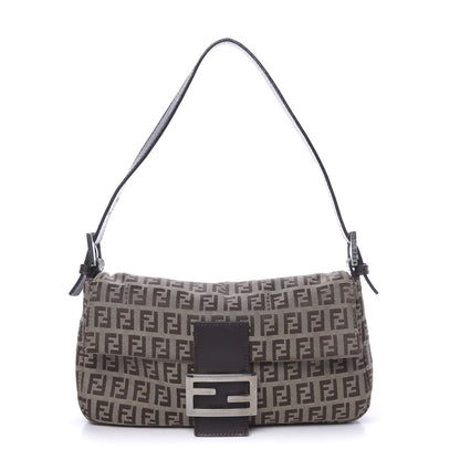 Fendi Zucchino Vitello Baguette Tobacco 1 of 10