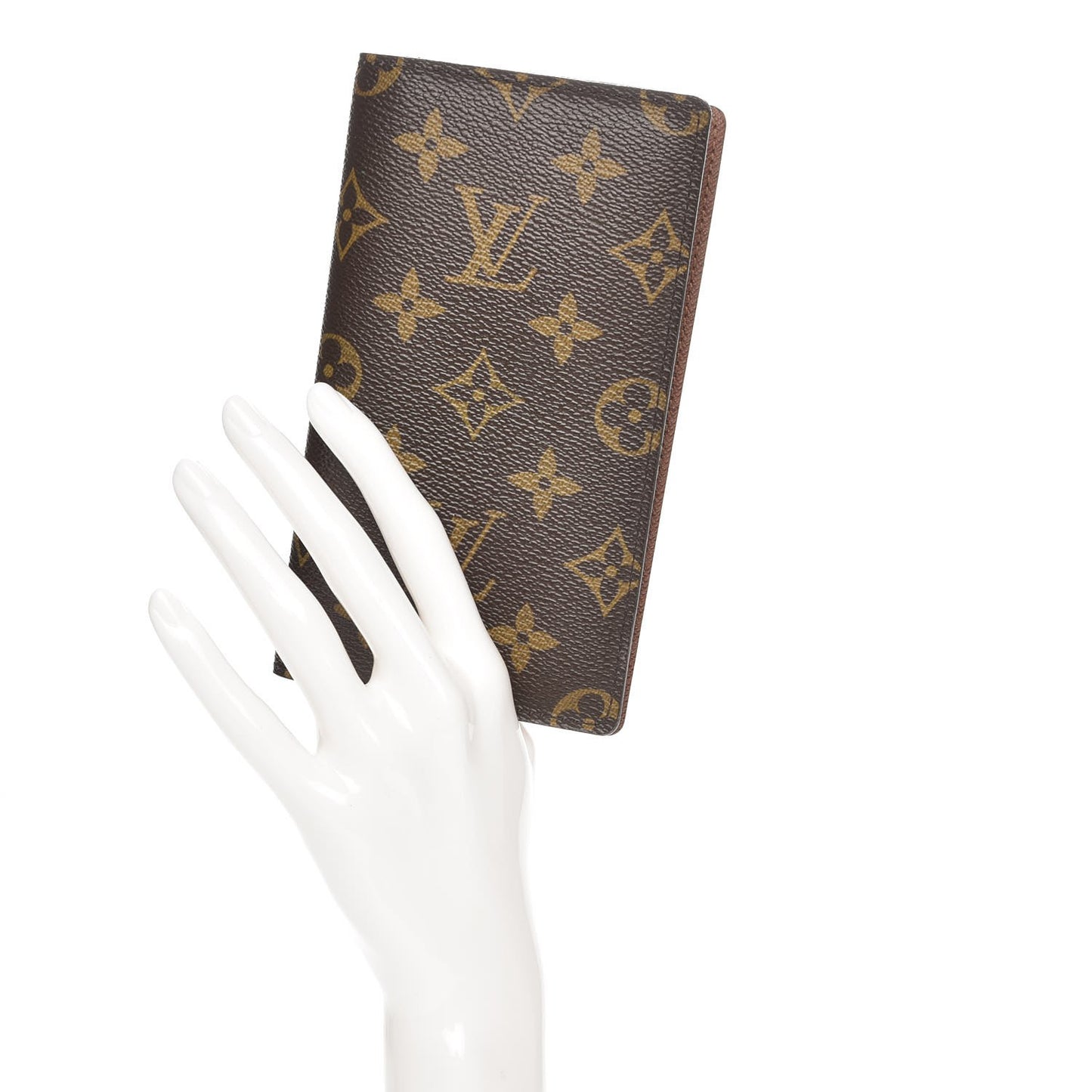 Monogram Checkbook Holder Wallet
