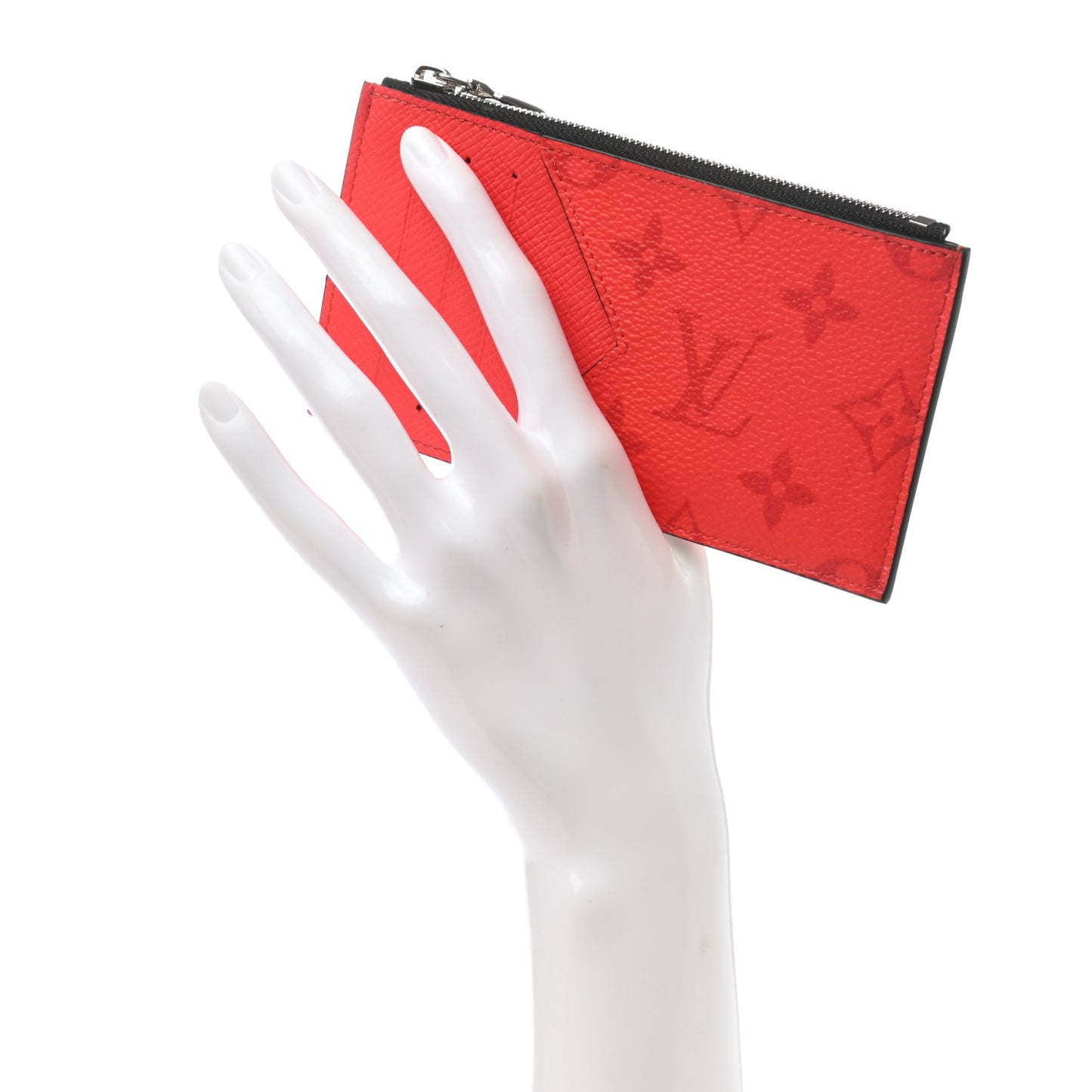 Taigarama Coin Card Holder Fire Red
